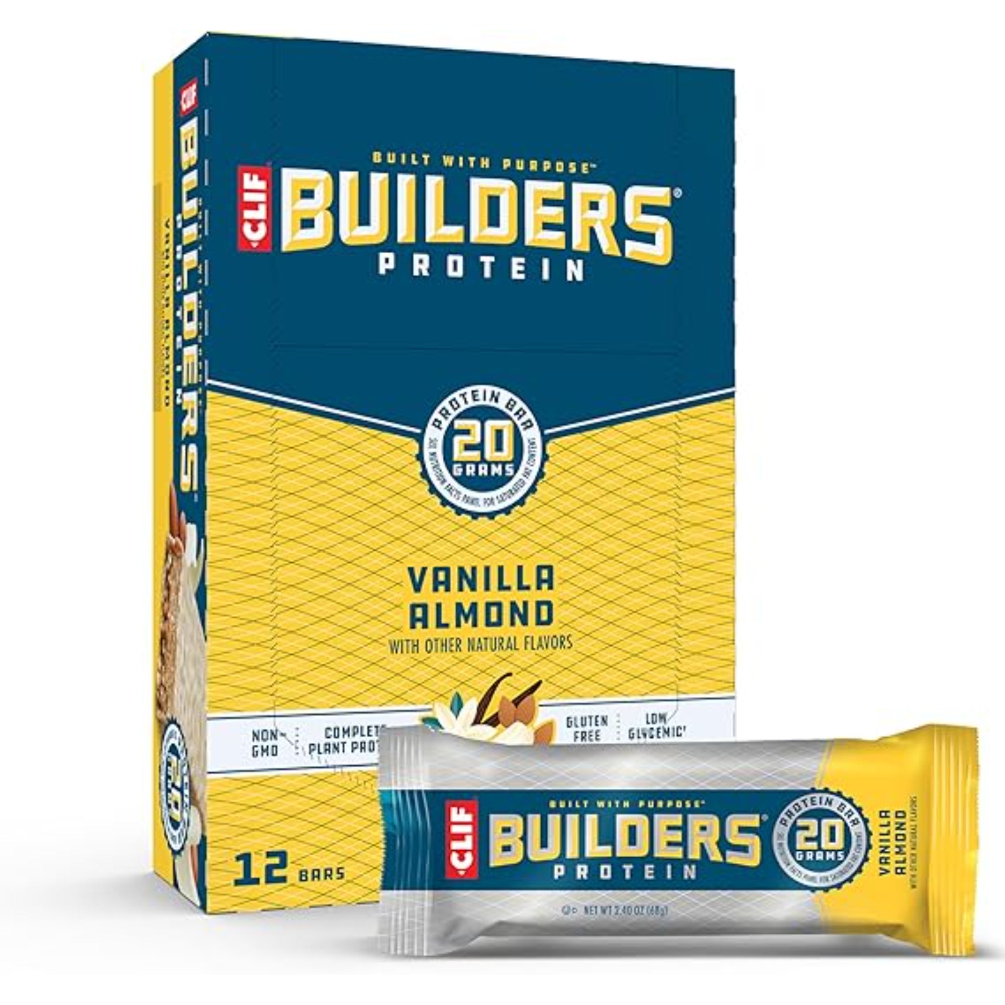 CLIF BUILDERS Protein Bars (12 Pack)