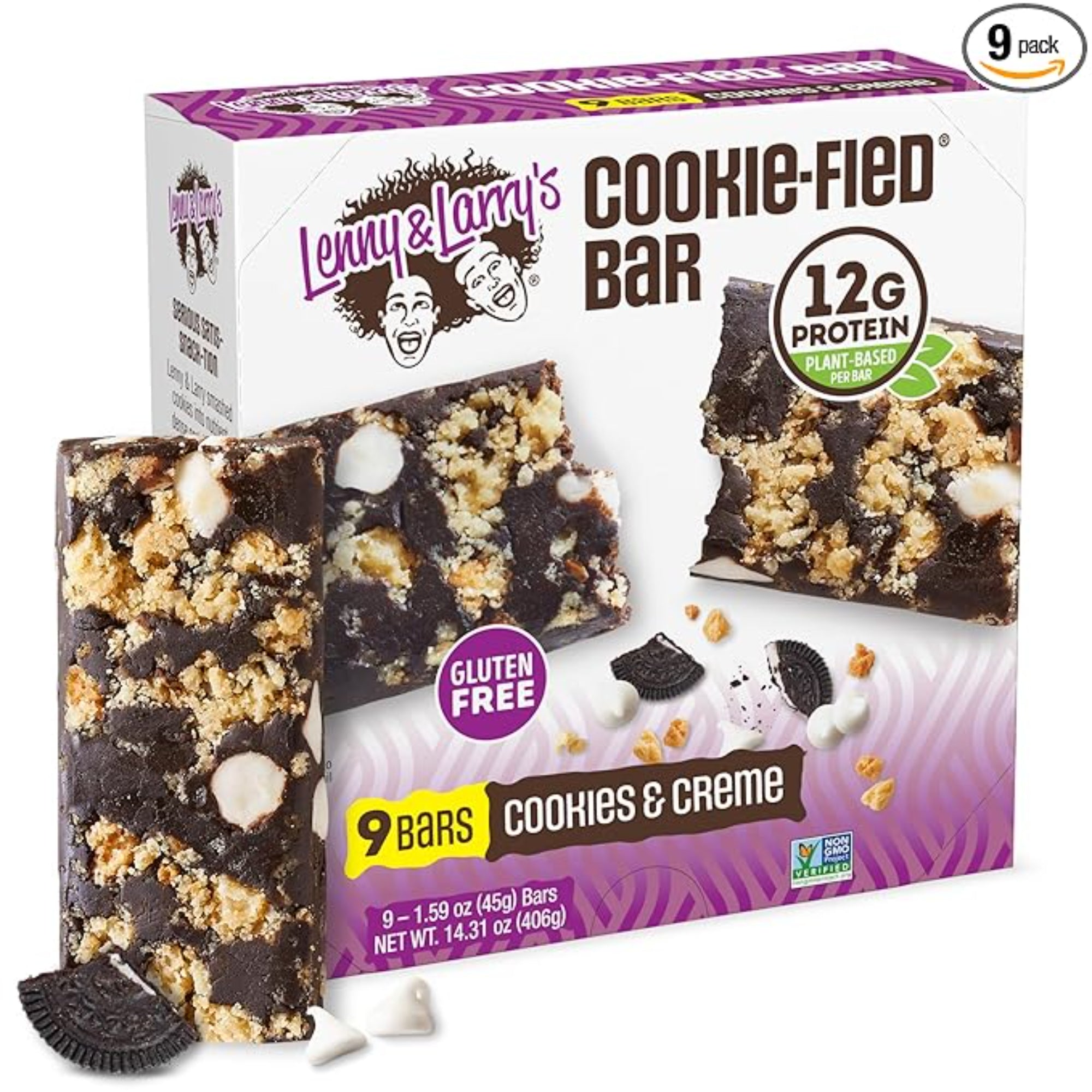 Lenny & Larry's Cookie-fied Protein Bar Cookies & Creme