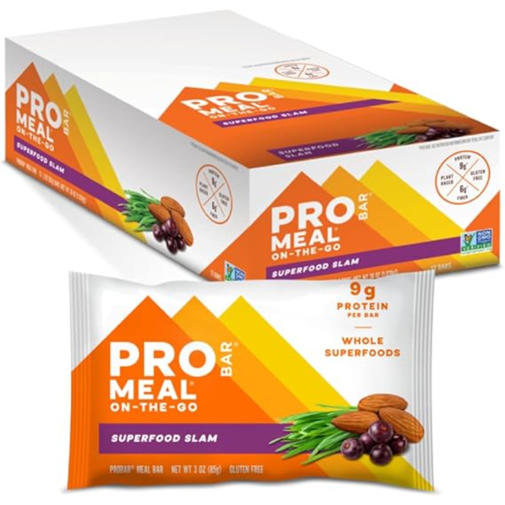 PROBAR - MEAL Bar, Superfood Slam (12 Count)
