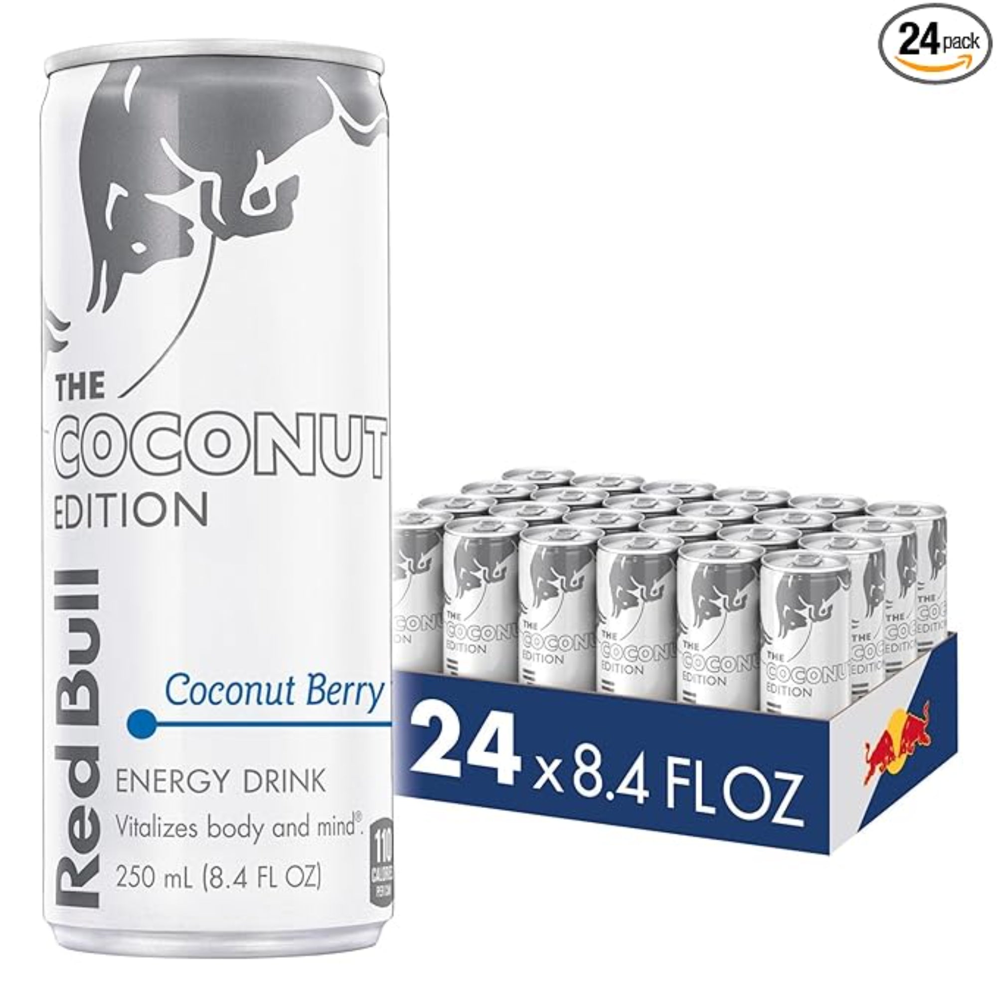 Red Bull Coconut Edition Energy Drink, Coconut Berry 24 Count