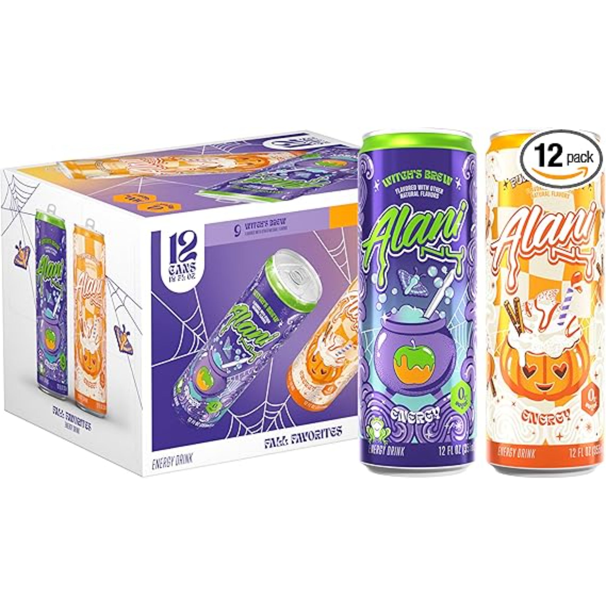 Alani Nu VARIETY PACK 12 Fl Oz Cans (12 Pack)