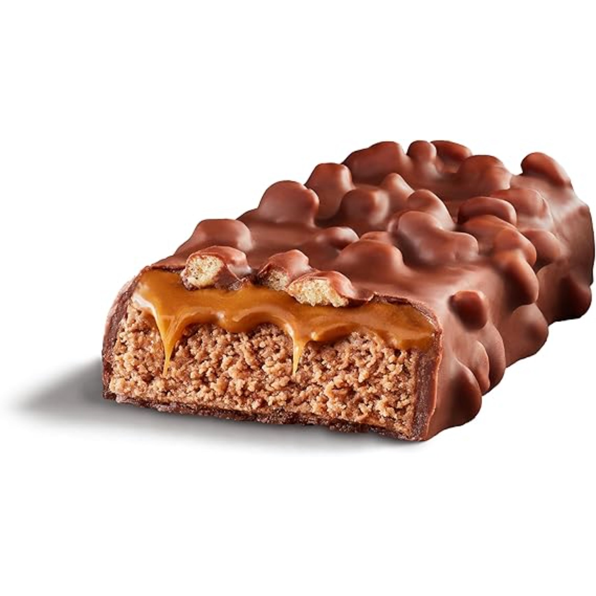 FULFIL Protein Snack Bars Chocolate Salted Caramel Flavored 12 Count