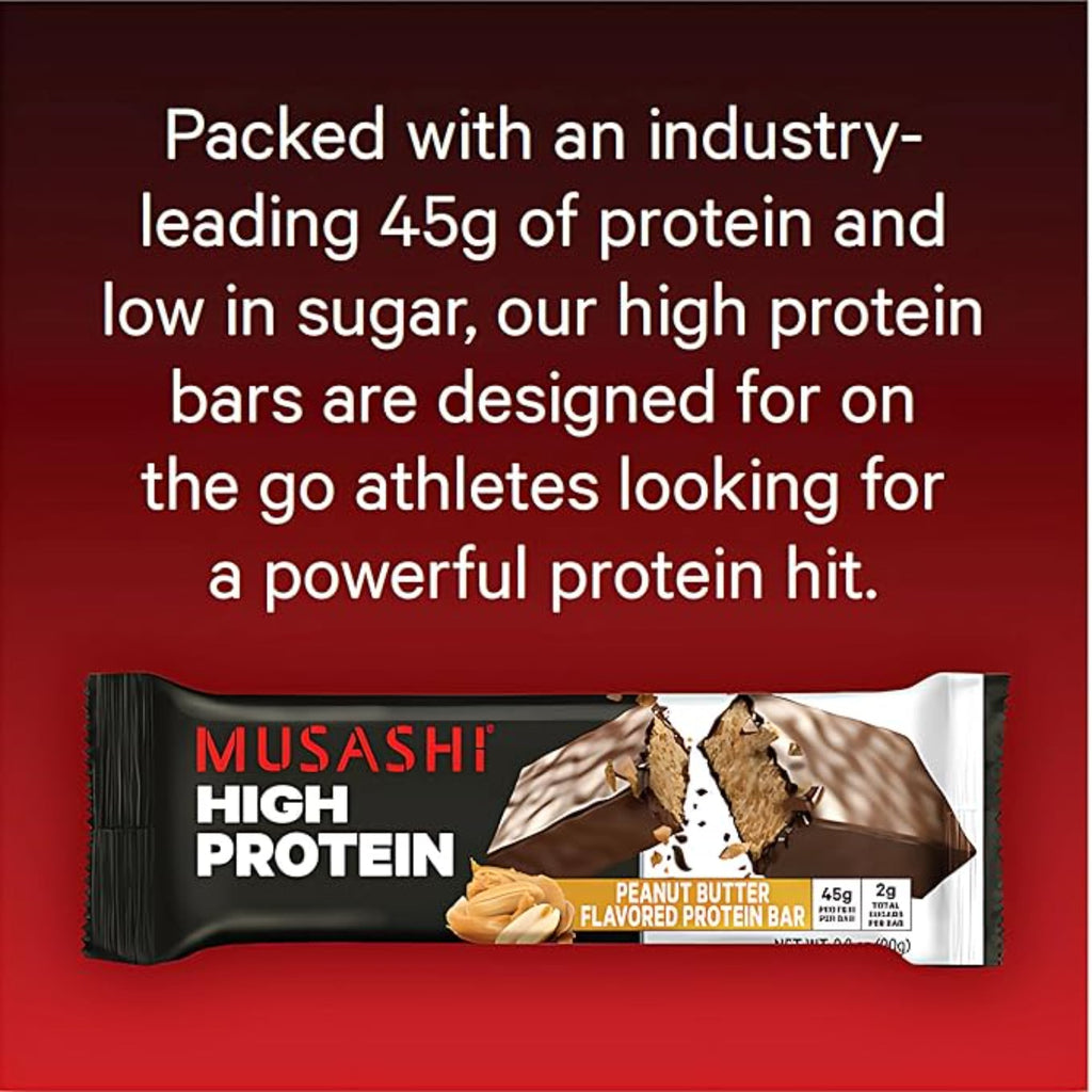 MUSASHI High Protein Bar 12 Pack