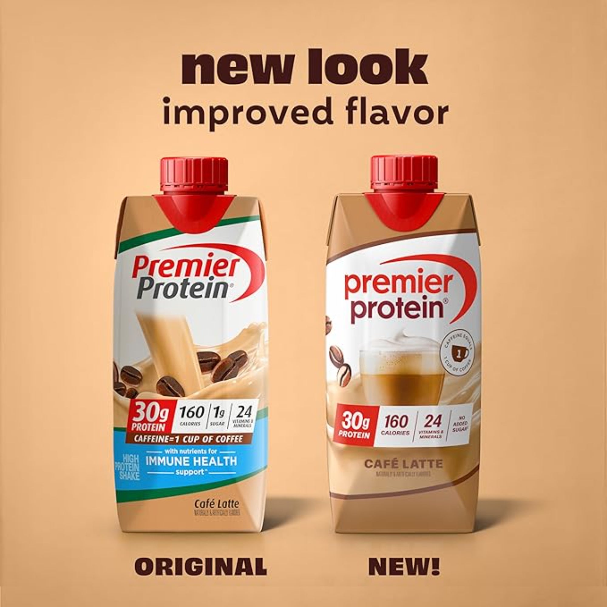 Premier Protein Protein Shake Cafe Latte 12 Count