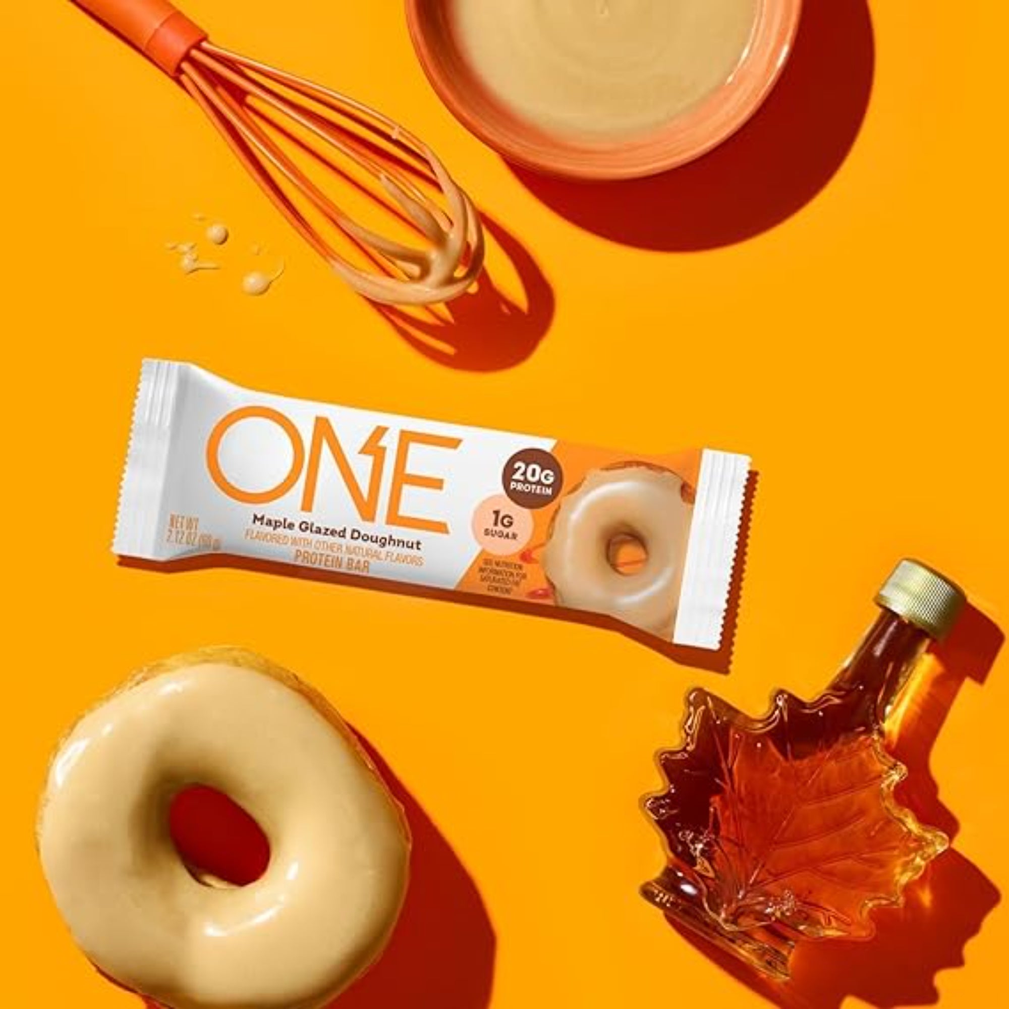ONE Protein Bars, Maple Glazed Doughnut 2.12 oz (12 Count)