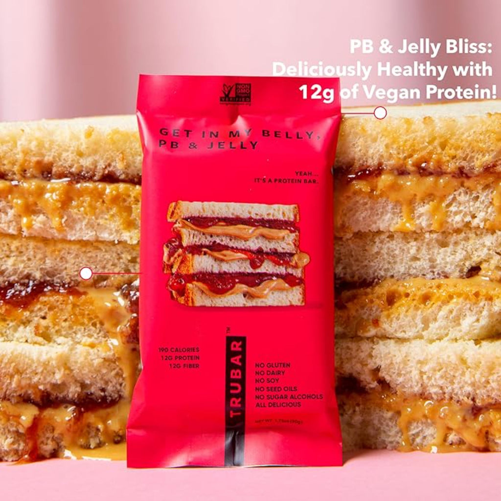 TRUBAR Vegan Protein Bar 12 Count