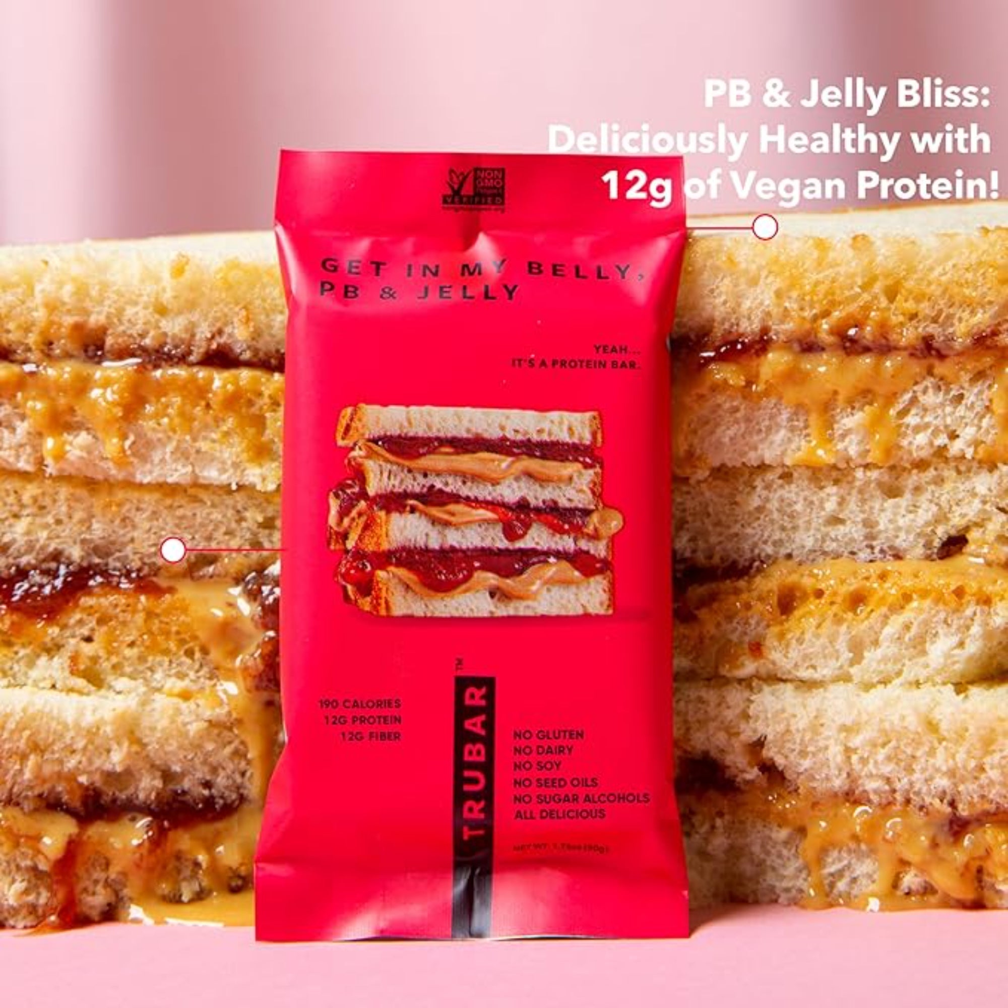 TRUBAR Vegan Protein Bar 12 Count