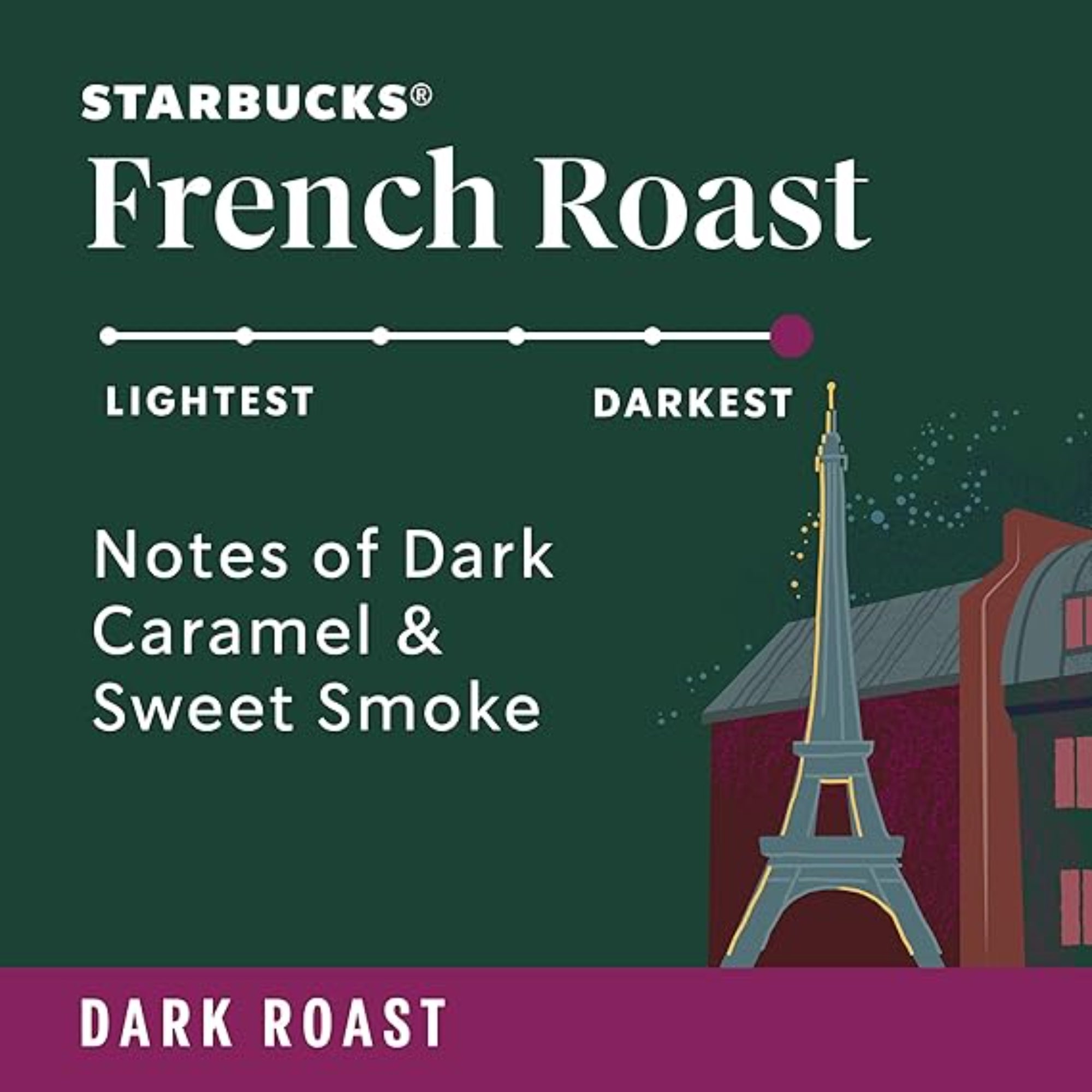 Starbucks K-Cup Coffee Pods, Dark Roast Coffee 96 pods