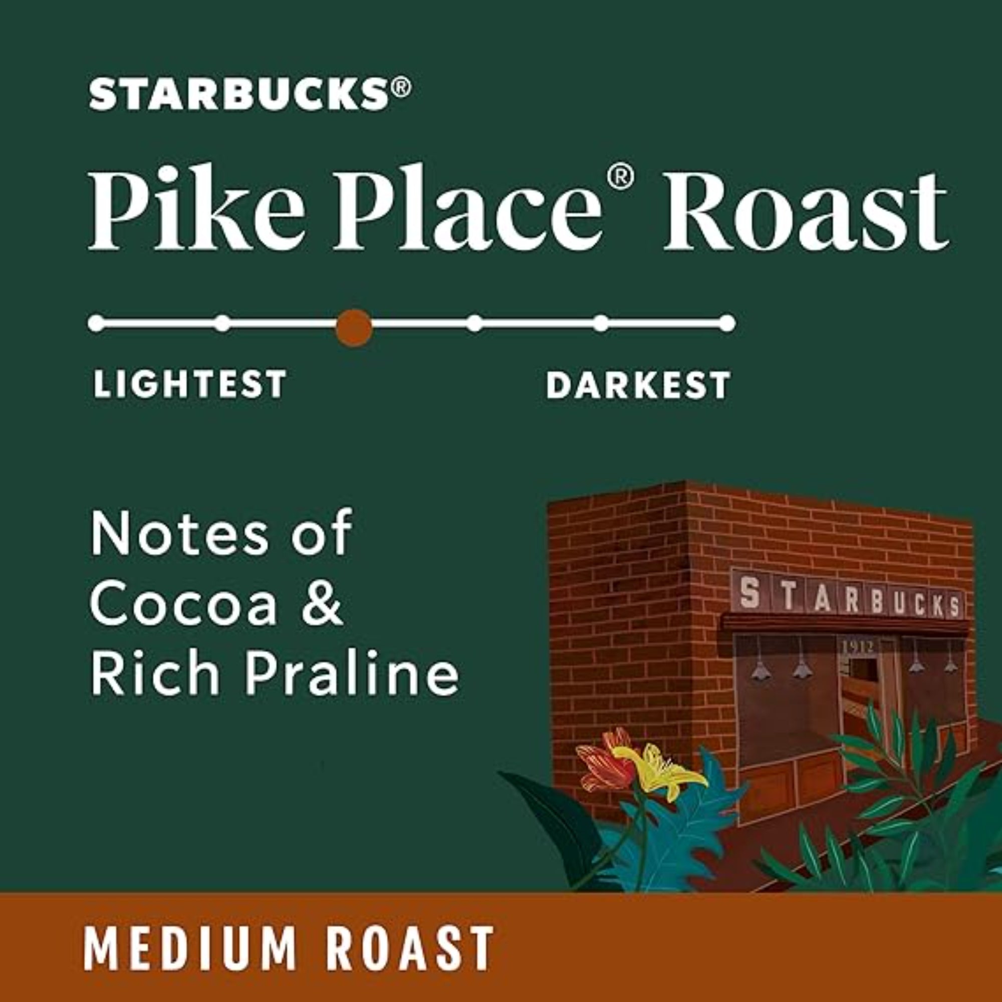 Starbucks K-Cup Coffee Pods, Medium Roast 96 Count