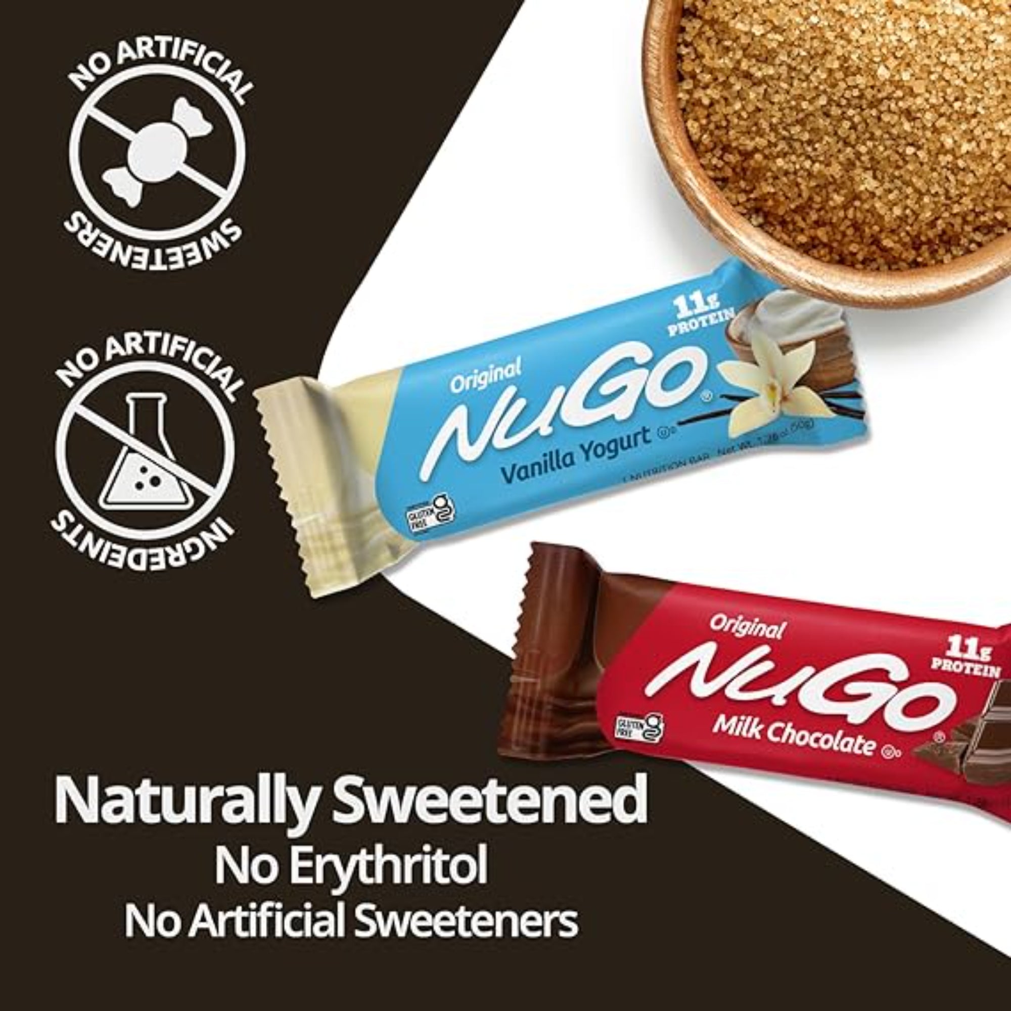 NuGo Protein Bar Vanilla Yogurt 15 Count