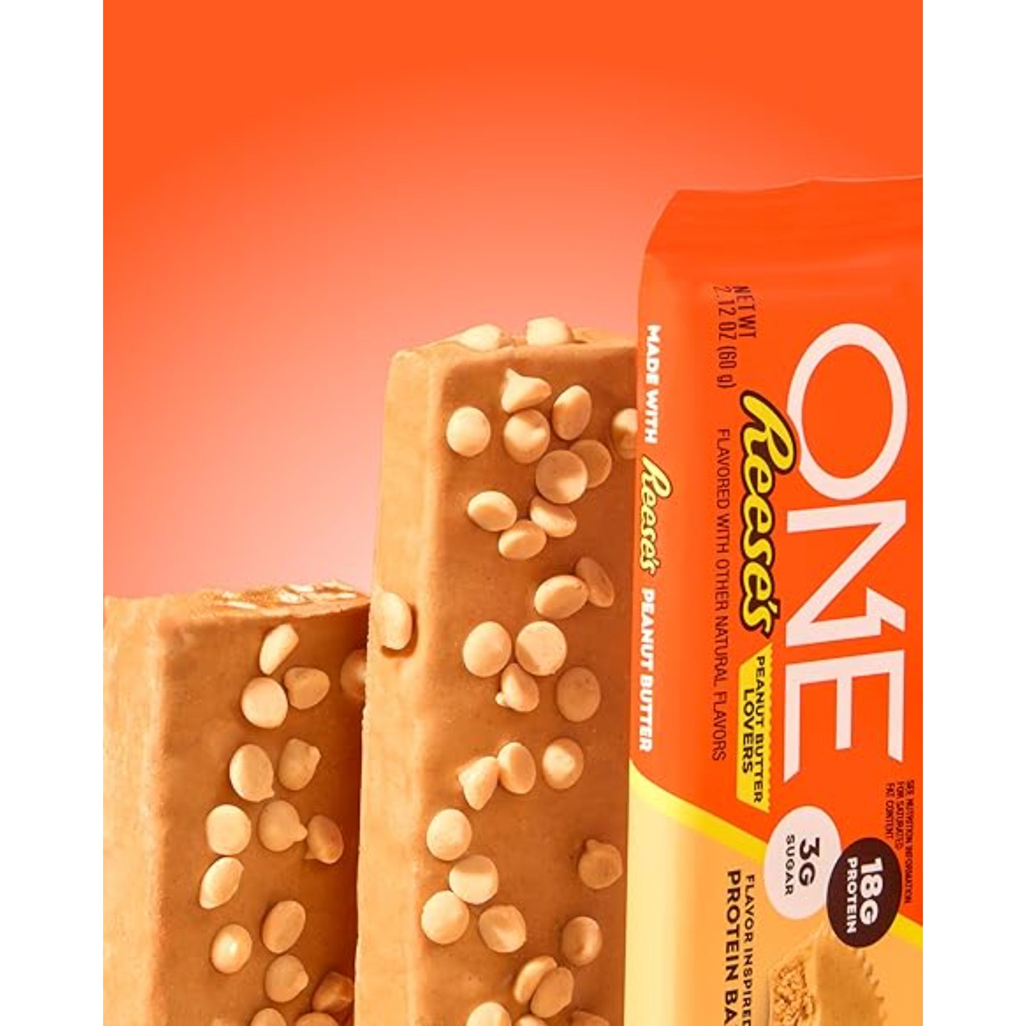 ONE Protein Bars, Reese's Peanut Butter 2.12 oz (12 Count)