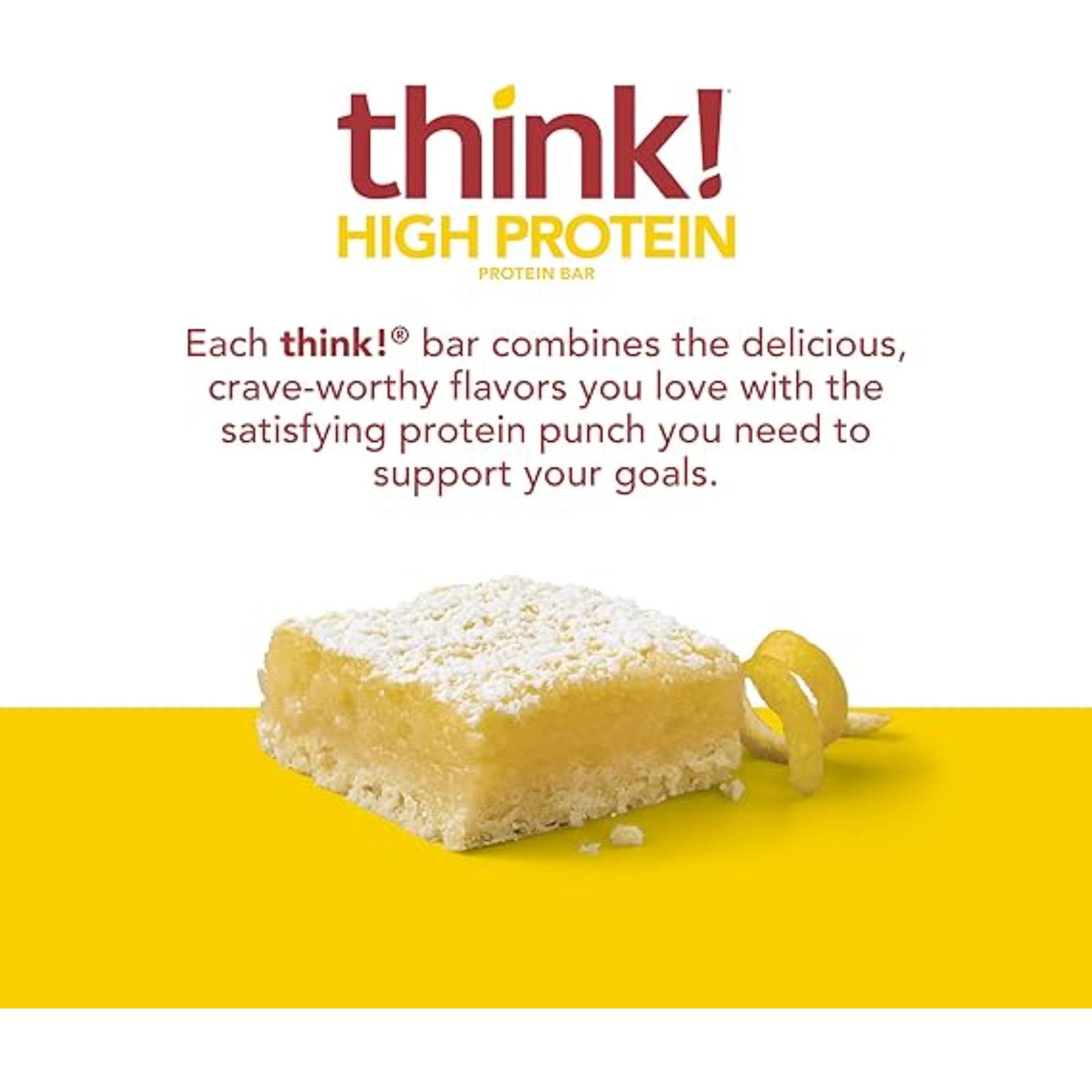 think! Protein Bars Lemon Delight 10 Count