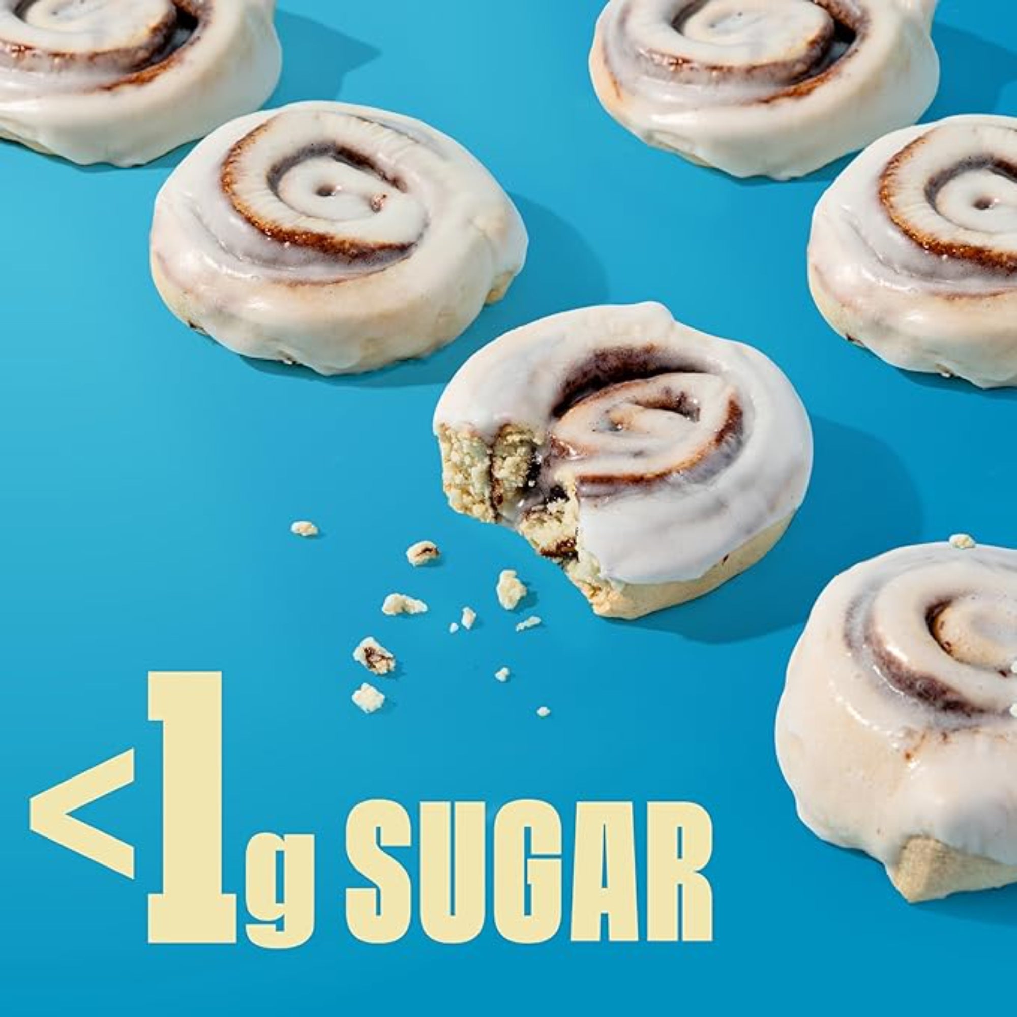 Legendary Foods Cinnamon Roll Protien Bars 10-Pack
