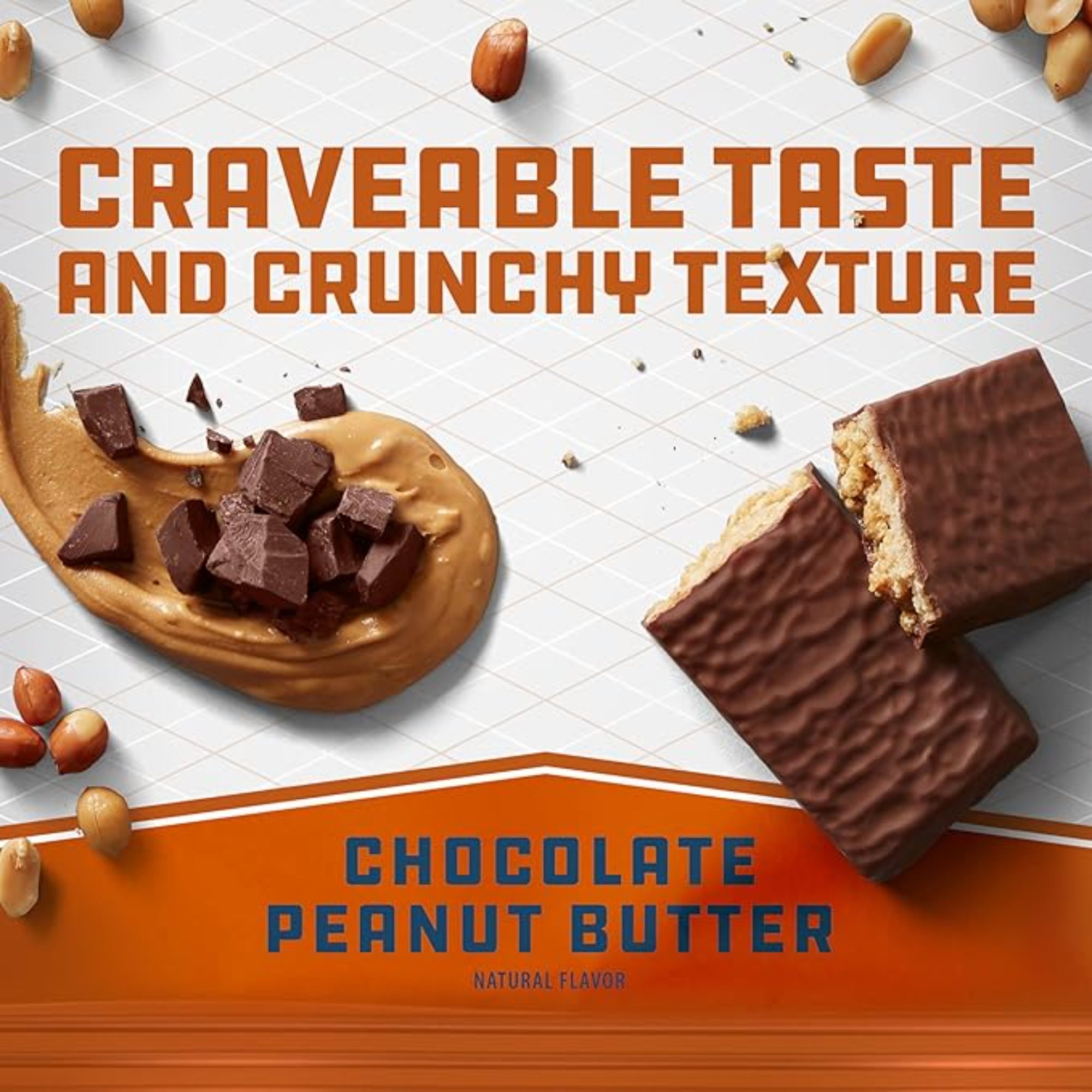 CLIF BUILDERS Protein Bars - Chocolate Peanut Butte 2.4 oz. (12 Count)