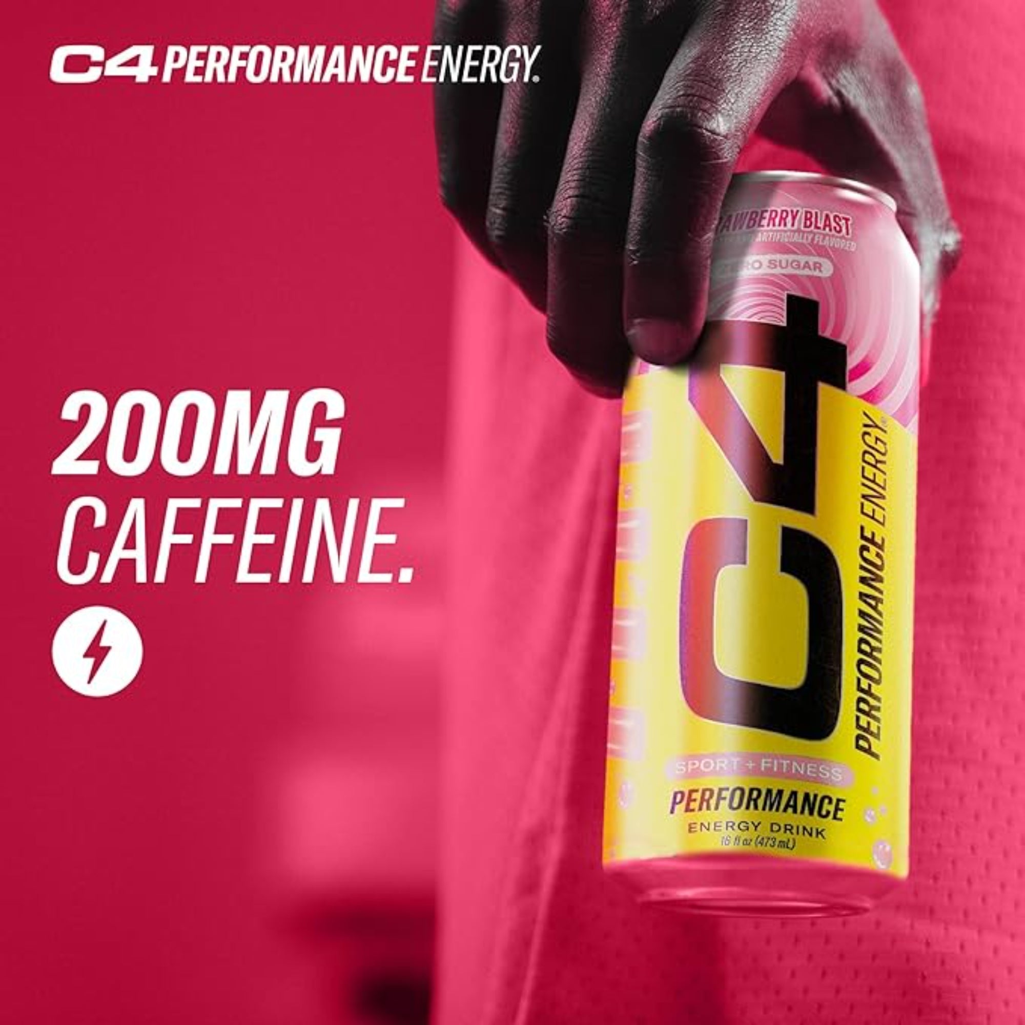 Cellucor C4 Performance Energy Drink 16 Fl Oz (12 Pack)