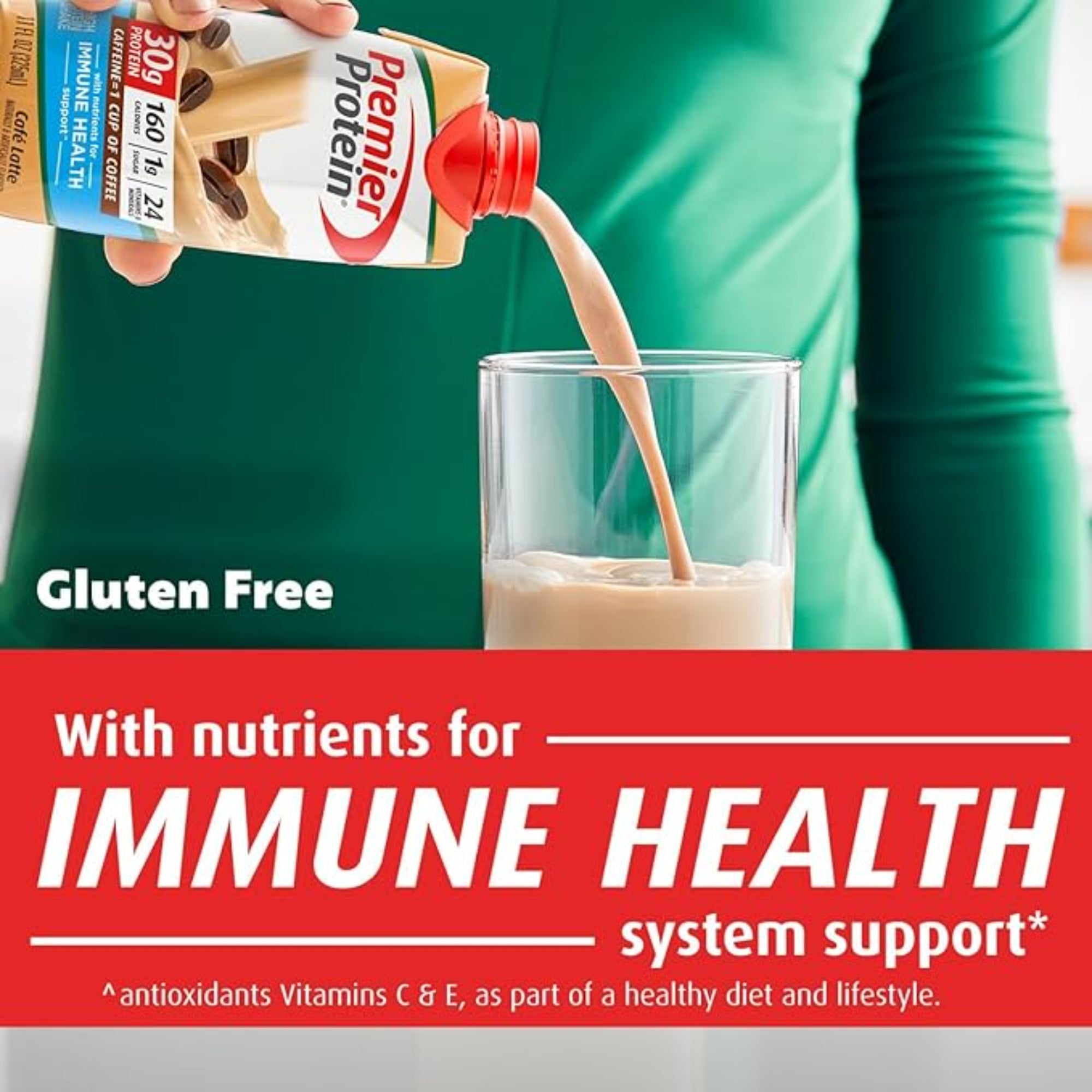 Premier Protein Protein Shake Cafe Latte 12 Count