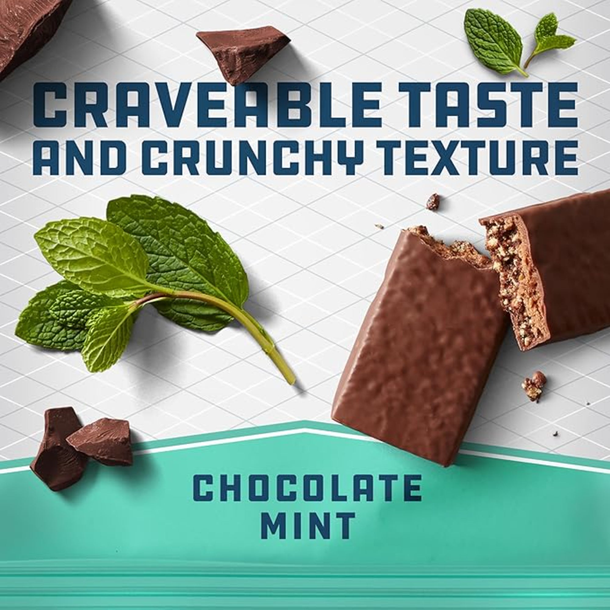 CLIF BUILDERS Protein Bars Chocolate Mint Flavor variety 2.4 oz. (12 Count)