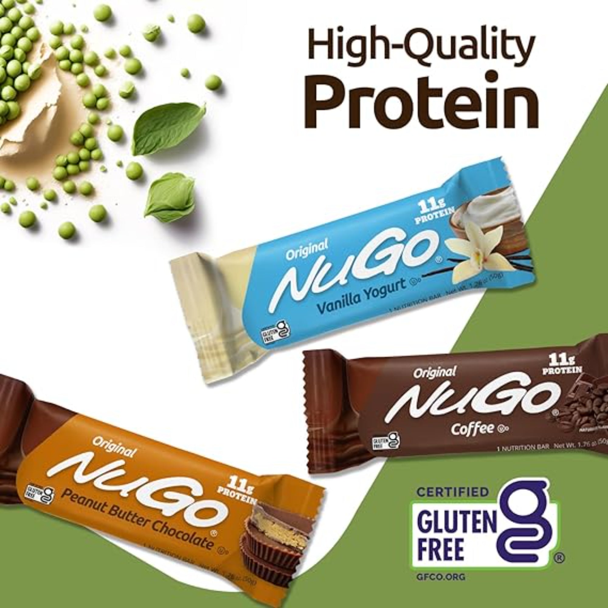 NuGo Protein Bar Vanilla Yogurt 15 Count
