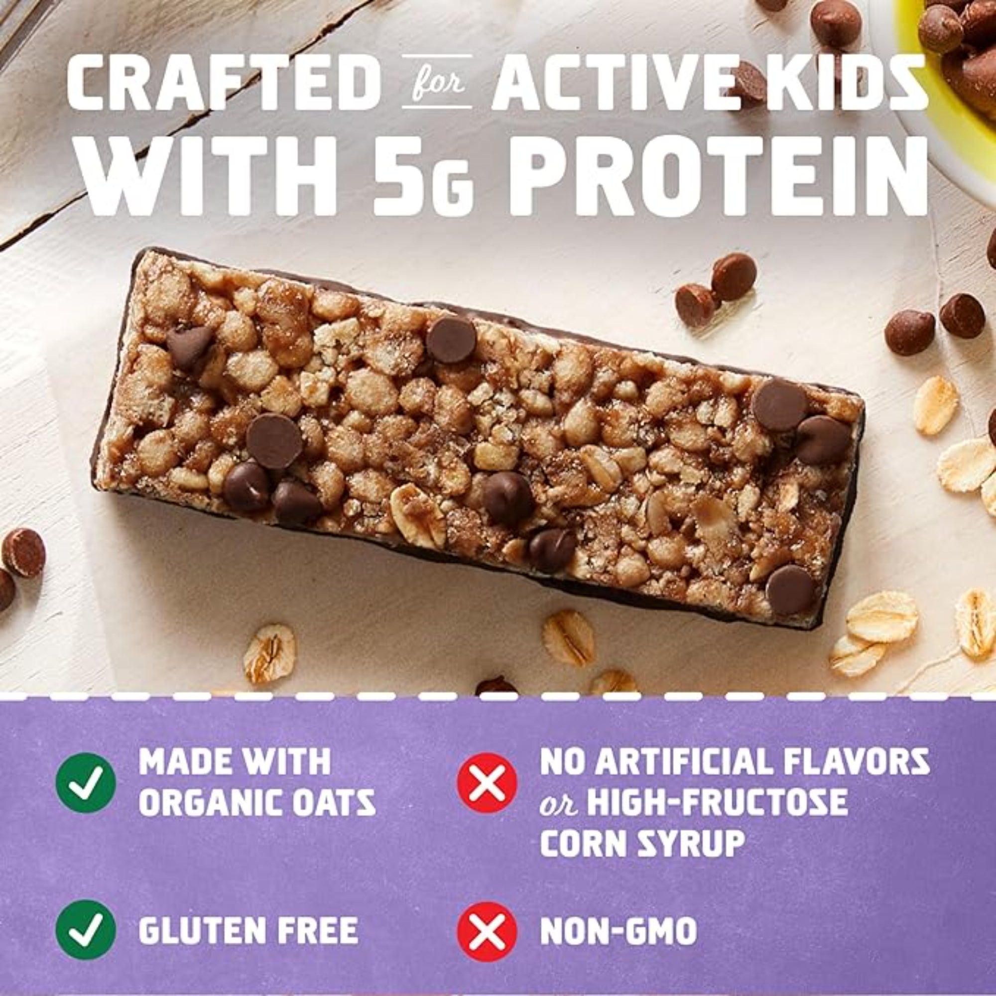 Zbar Protein - Chocolate Chip Gluten Free Protein Bars (15 Pack)