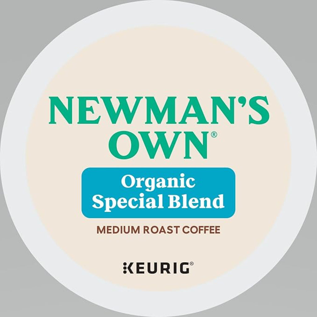 Newman's Own Organics Special Blend Keurig Single-Serve K-Cup Pods, Medium Roast Coffee, 96 Count